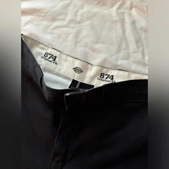 Dickies 874 in Black 30x32 - Picture 4 of 4